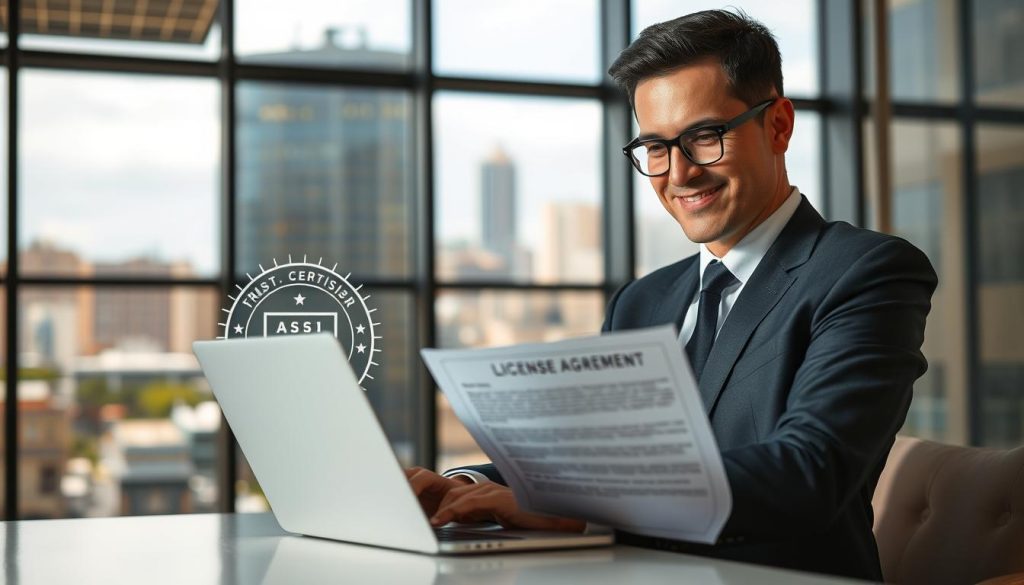 proveedor de licencias confiable